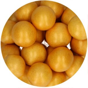 Šokolaadipärlid suured Crispy Balls Shiny Ochre 11tk