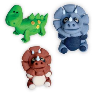 Suhkrudekoor Dinosaurus pruun 1tk