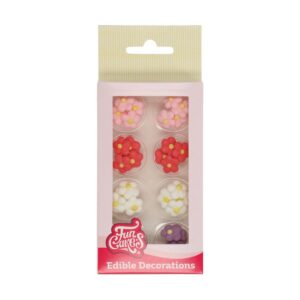 Suhkrudekoratsioon Mini lilled 32tk