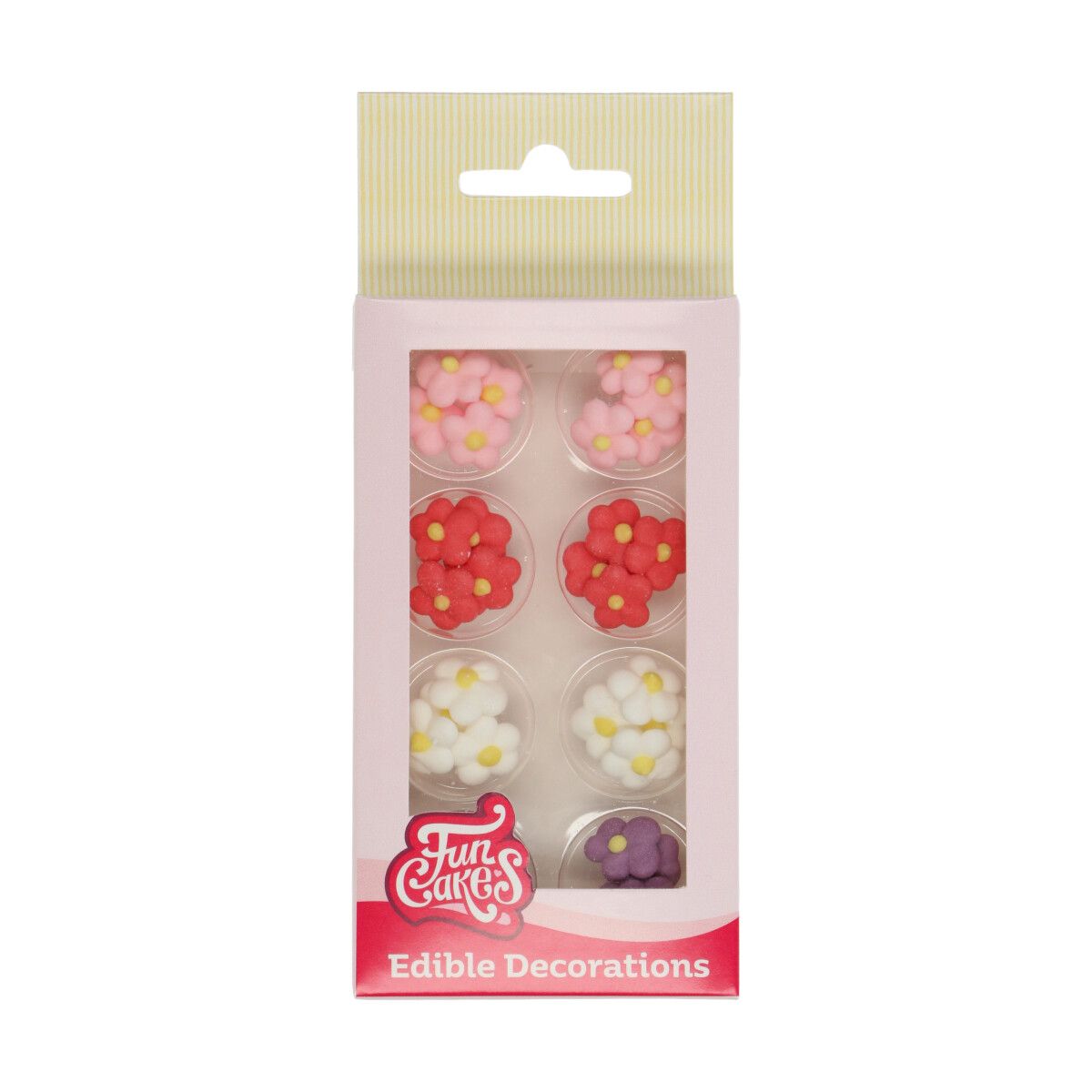 Suhkrudekoratsioon Mini lilled 32tk