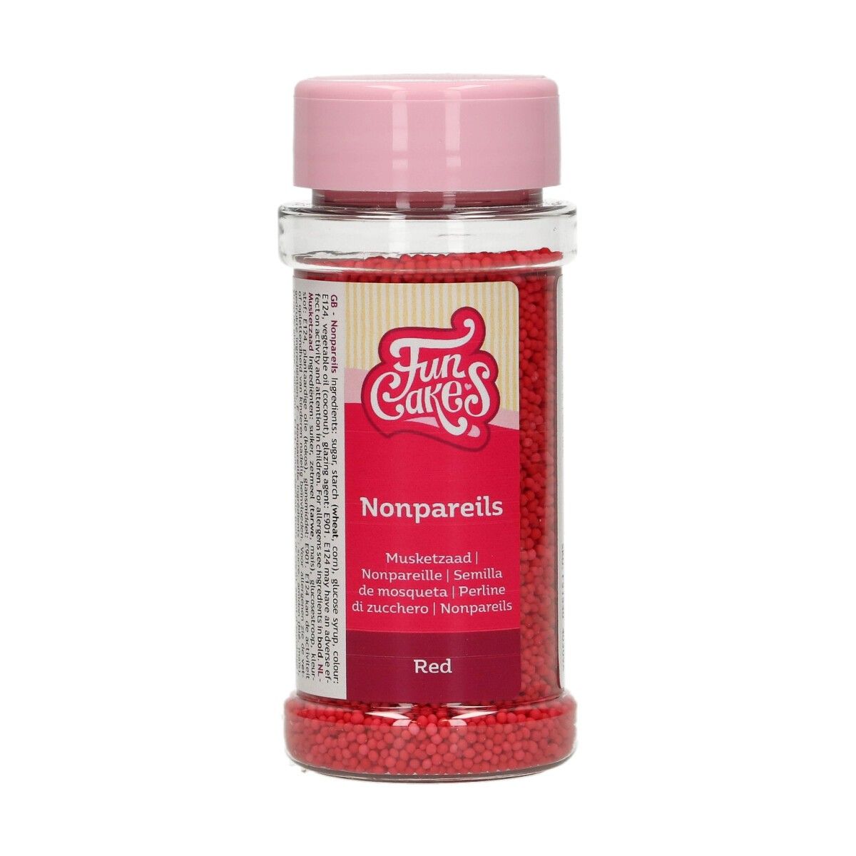 Nonparellid punane Red 80g