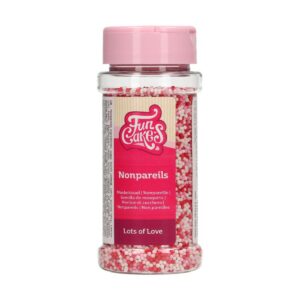 Nonparellid puna-roosa-valge/Lots of Love 80g