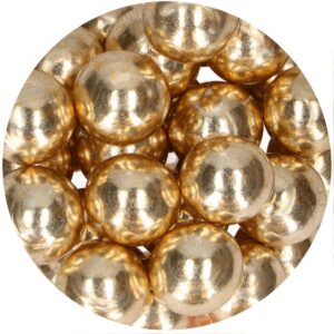 Šokolaadipärlid metallik kuldsed Choco Crispy Balls Metallic Gold 11tk