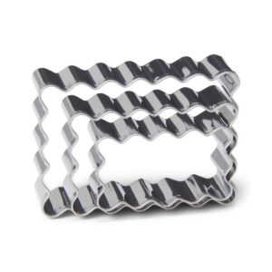 Metalllõikurid lainelised ristkülikud 3tk