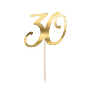 Topper kuldne nr 30