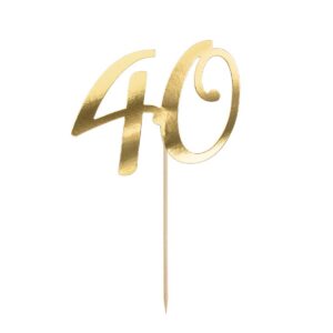 Topper kuldne nr 40