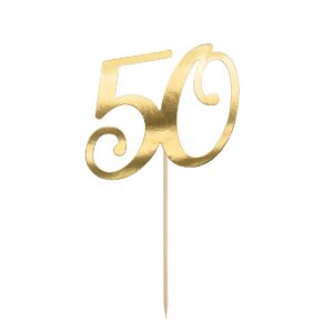 Topper kuldne nr 50