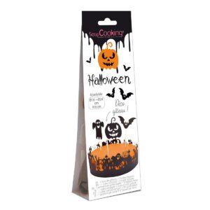 Halloweeni koogikaunistus paberist 4osa.